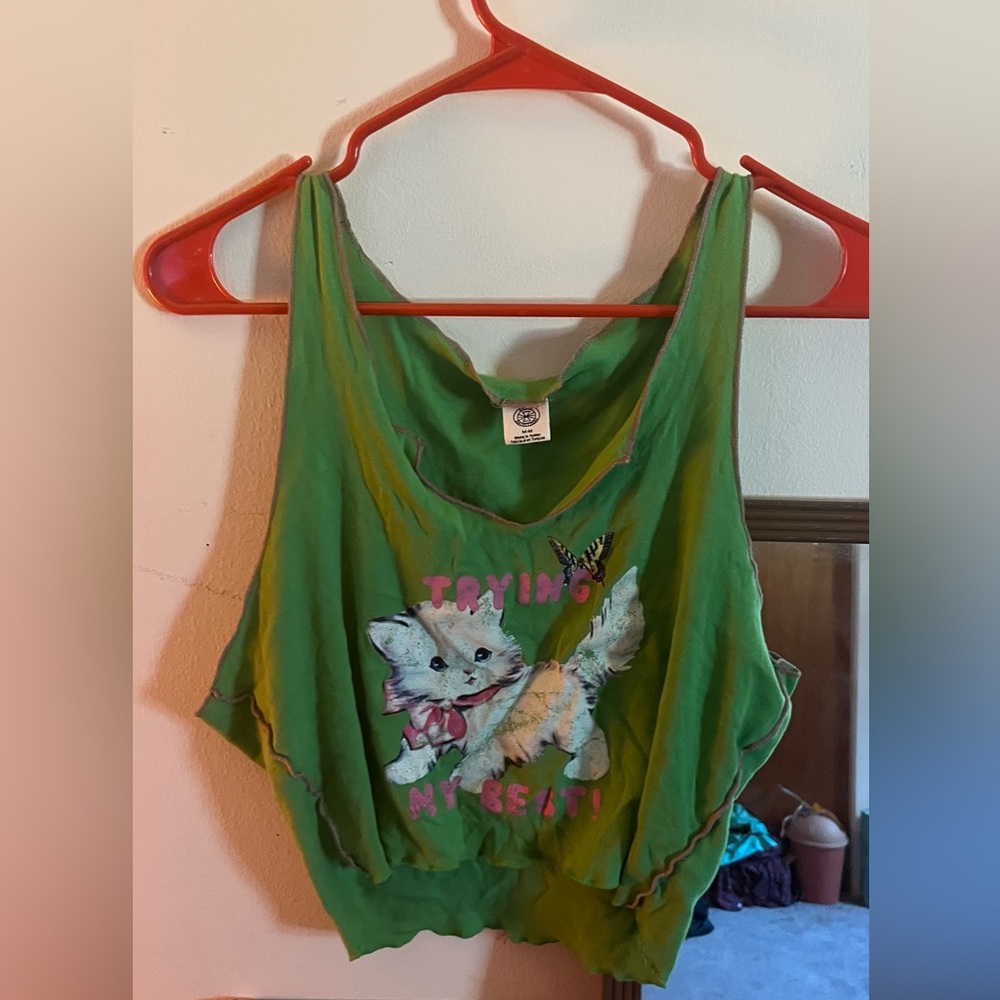 Urban Outfitters Cute Cat Top✨